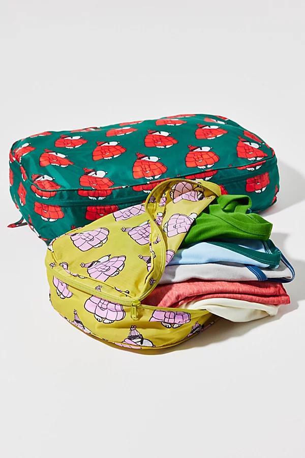 BAGGU X Peanuts Large Packing Cube Set Womens at Urban Outfitters Product Image