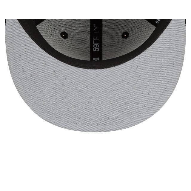 Washington Commanders Black and White 59FIFTY Fitted Hat Male Product Image