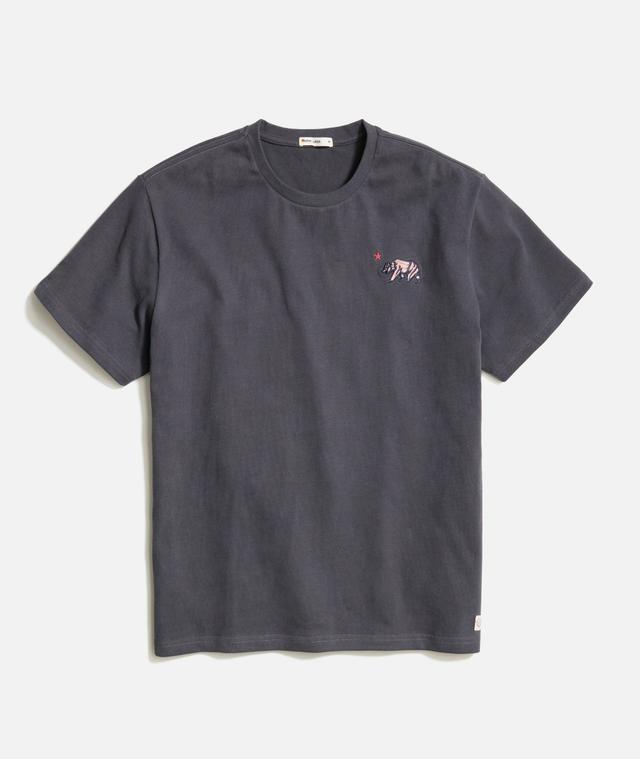 Relaxed Brushed Jersey Tee Product Image