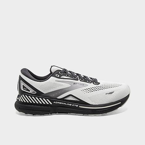 Brooks Mens Brooks Adrenaline GTS 23 - Mens Shoes Oyster/Ebony/Alloy Product Image