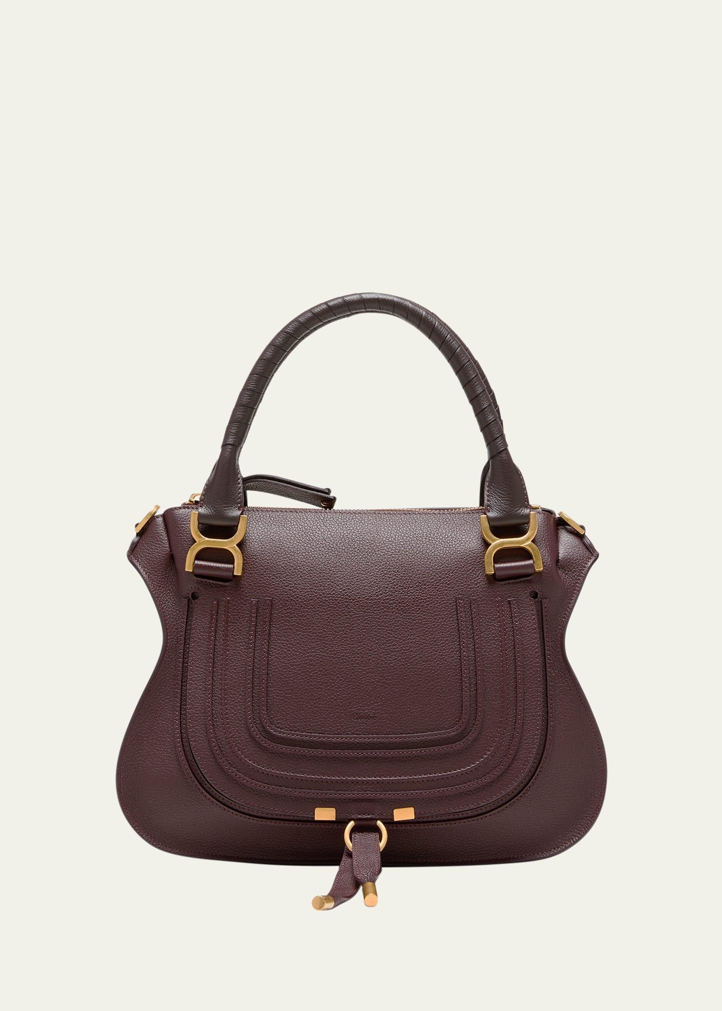 Chlo Medium Marcie Calfskin Leather Satchel Product Image