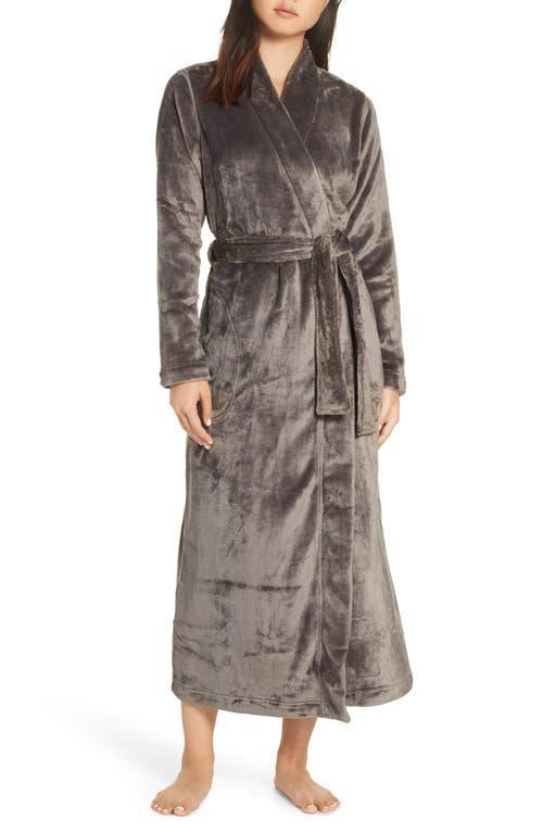 Ugg Womens Marlow Tie-Waist Long-Sleeve Fleece Bath Robe Product Image