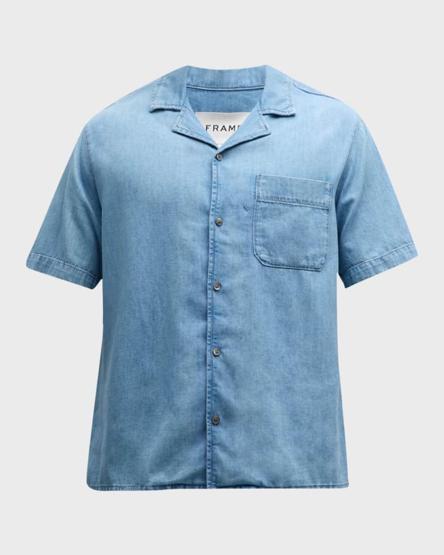 Mens Chambray Camp Shirt Product Image