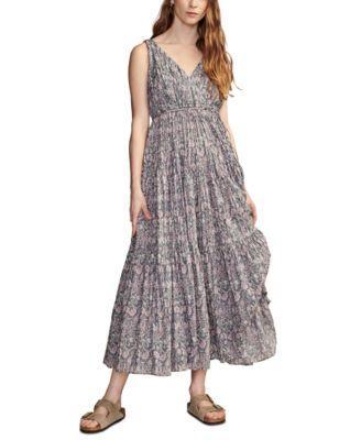 Women's Beachy Breezy Cotton Maxi Dress Product Image