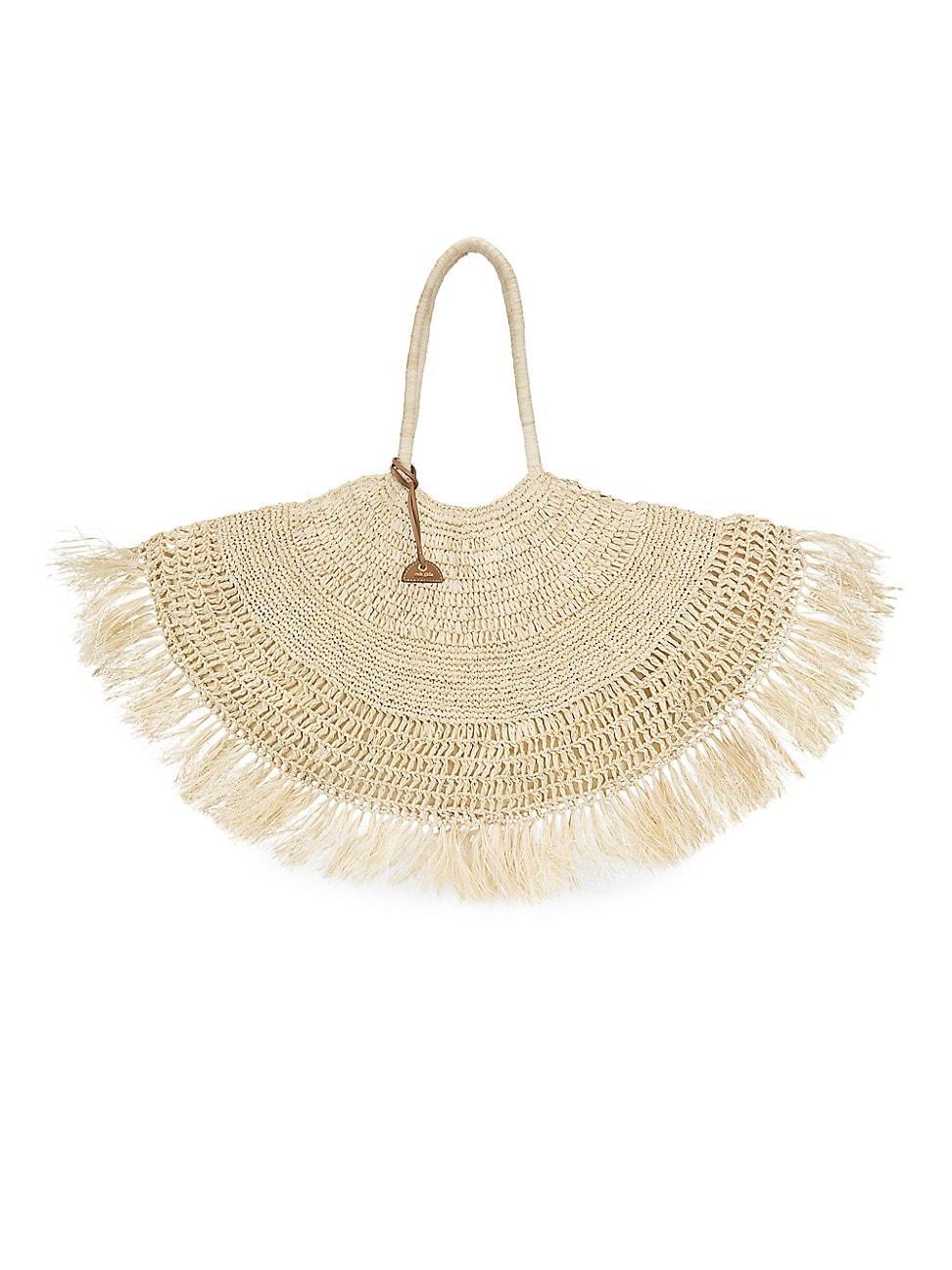 Womens Lucia Straw Tote Bag Product Image