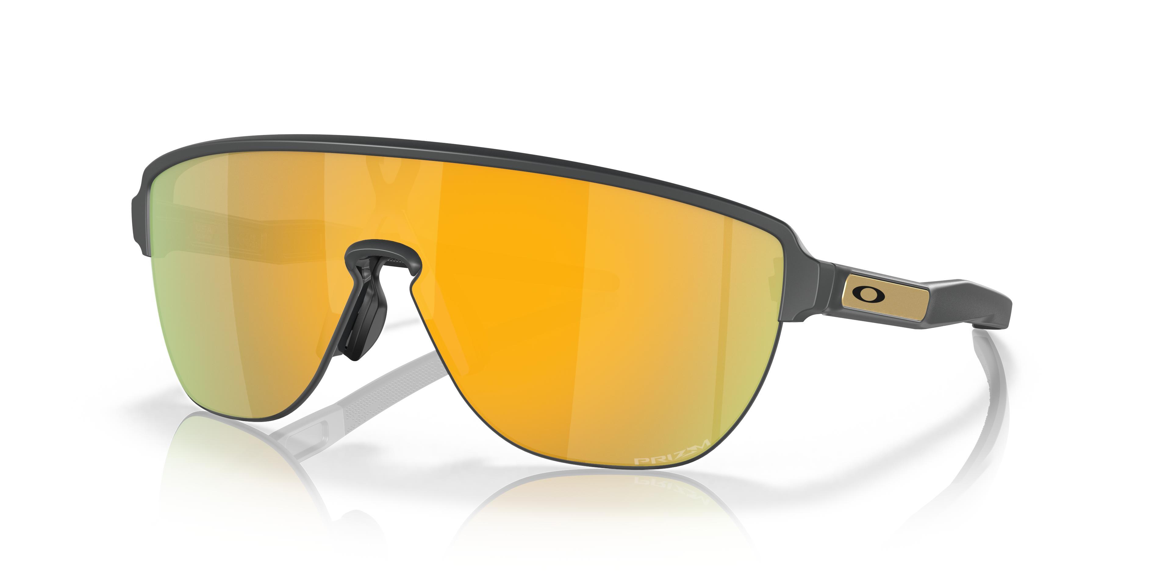 Oakley Corridor 142mm Semi Rimless Prizm Polarized Shield Sunglasses Product Image