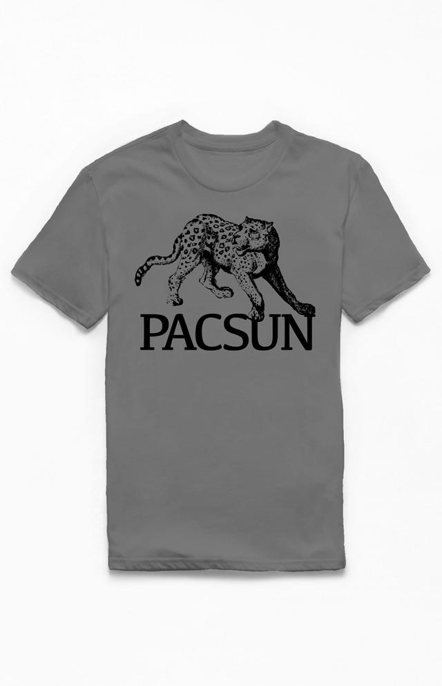Mens PacSun Leopard Logo T-Shirt Product Image