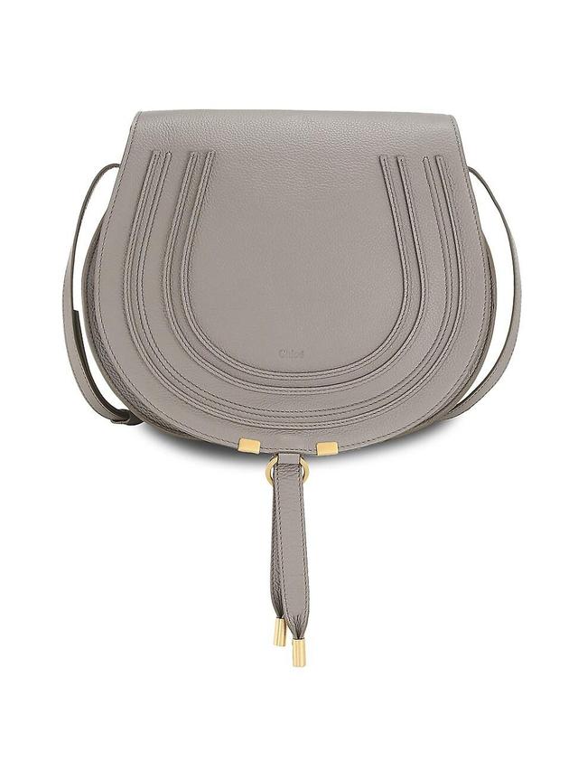 Chlo Medium Marcie Leather Crossbody Bag Product Image