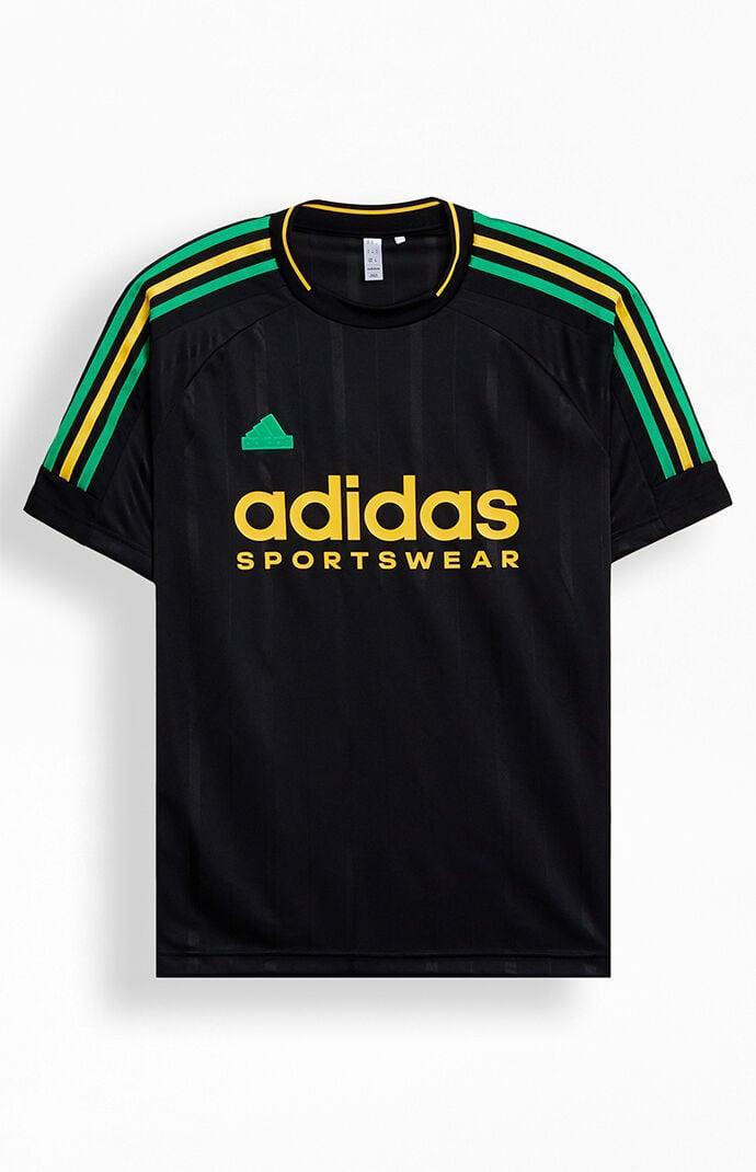 Adidas Men's House Of Tiro Nations Pack T-Shirt in Black/Gold - Product Image