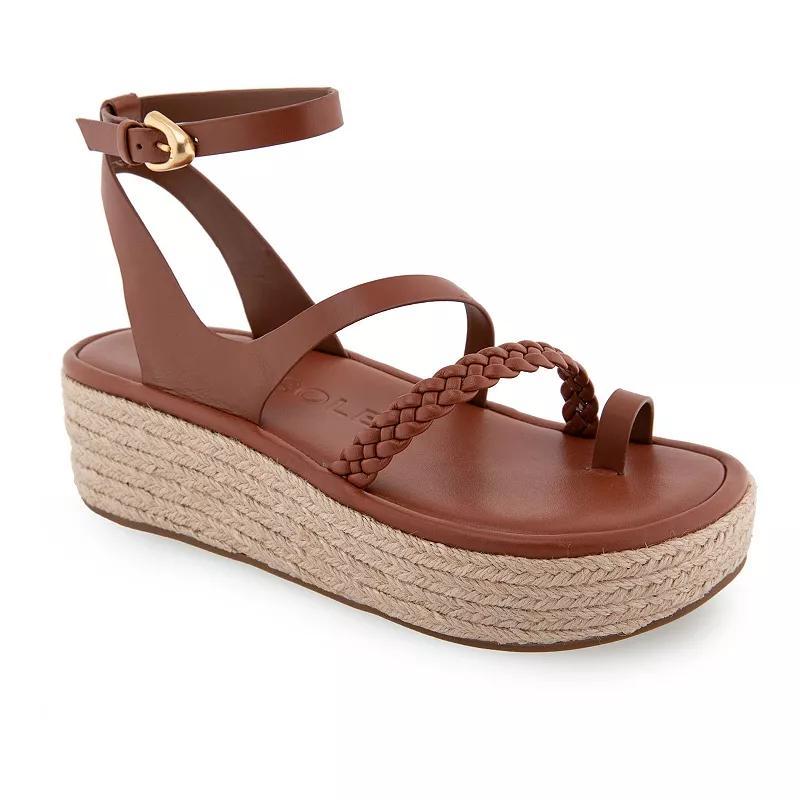 Aerosoles Dolly Womens Flatform Wedge Sandals Product Image