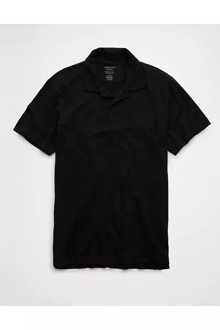 AE Slub Polo Shirt Mens Product Image