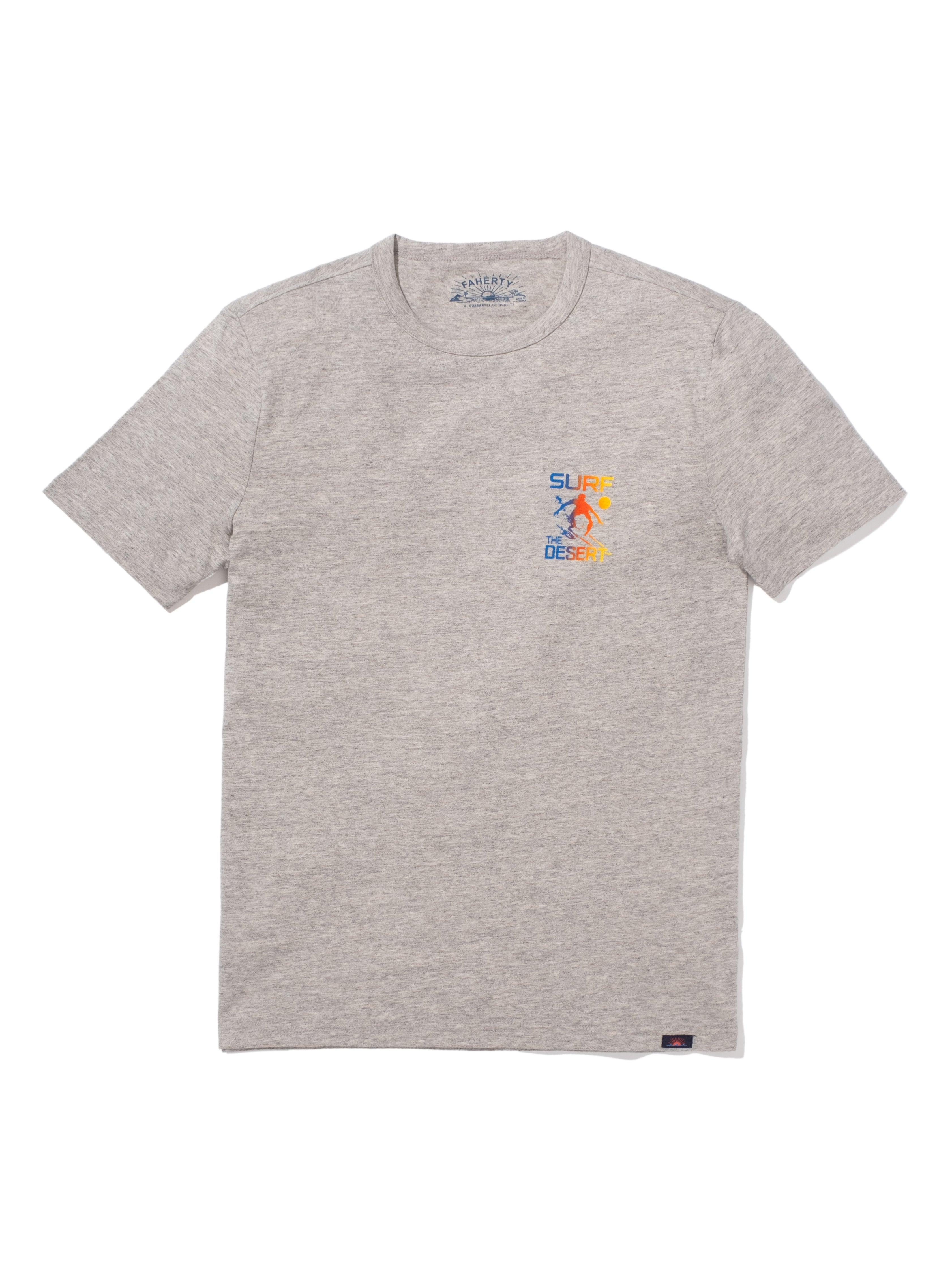 Palm Springs Short-Sleeve Crew T-Shirt - Grey Heather Male Product Image