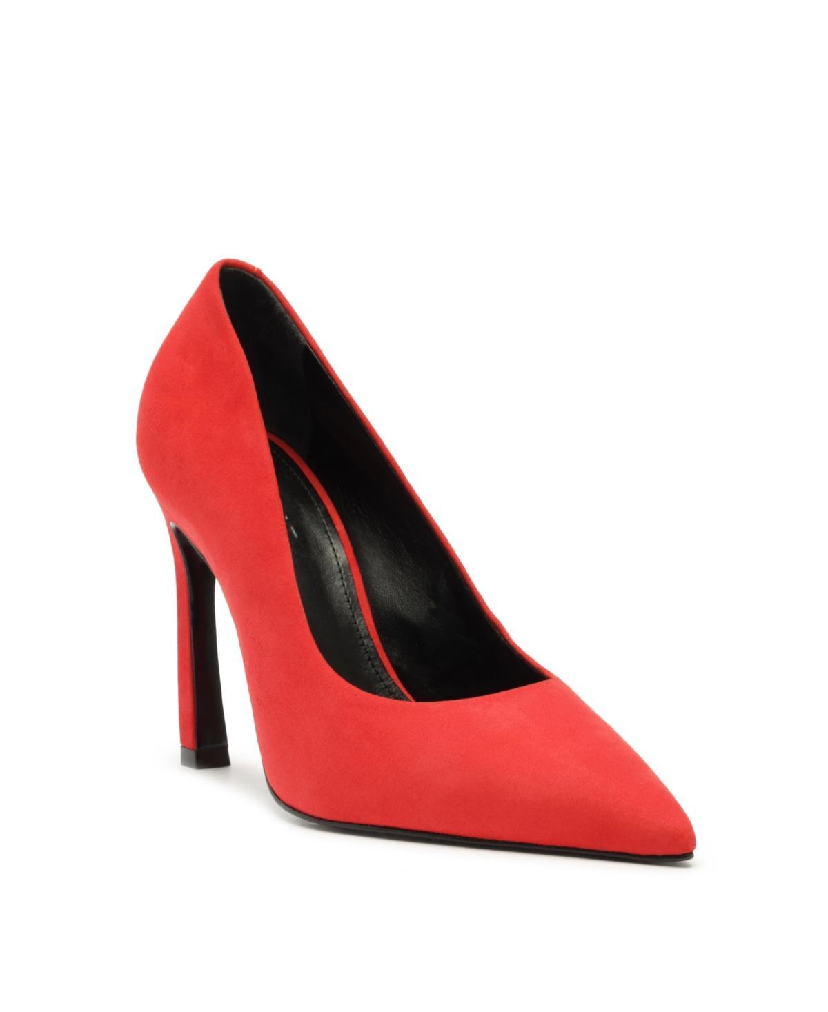 Schutz Womens Lou Curve High Stiletto Heel Pumps Product Image