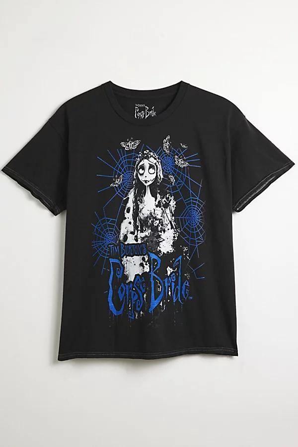 Corpse Bride Butterfly Graphic Tee Mens at Urban Outfitters Product Image