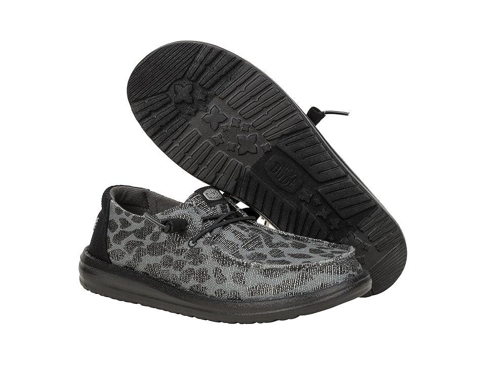 Hey Dude Wendy Leopard Sparkle Women's Shoes Product Image