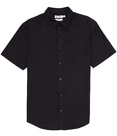 Calvin Klein Mens Slim-Fit Stretch Solid Shirt Product Image