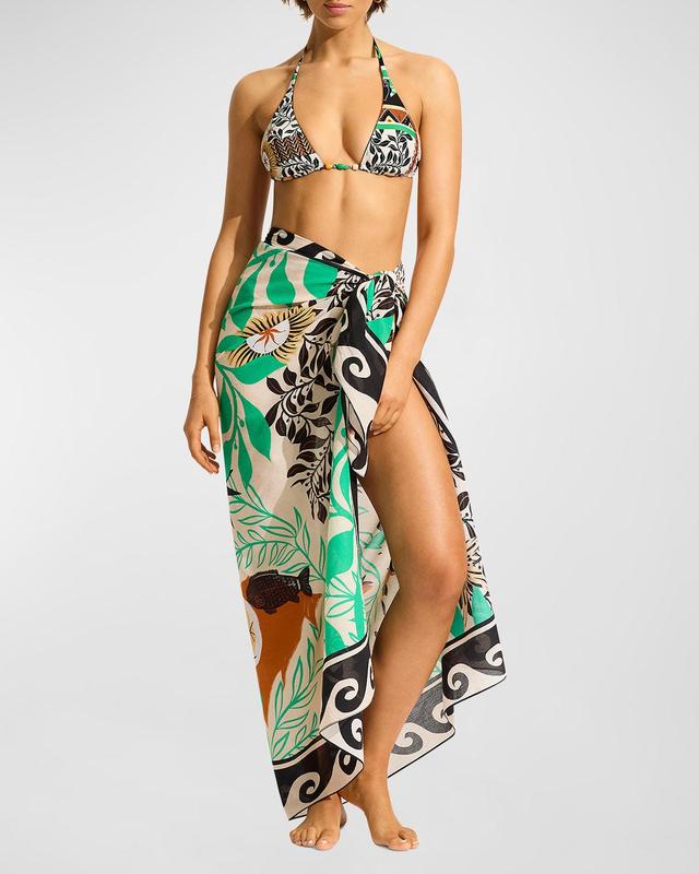 Multi-Pattern Pareo Coverup Product Image