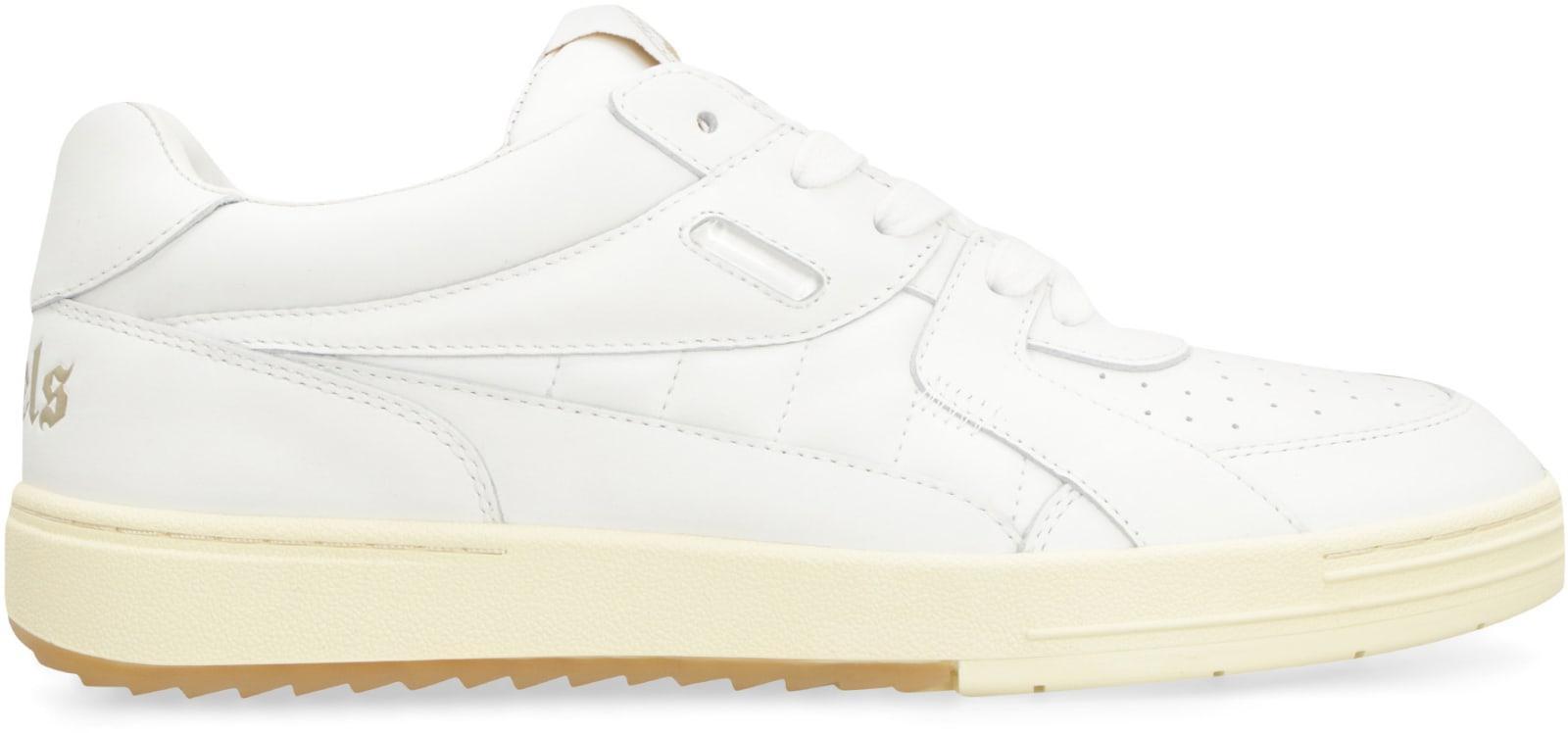 PALM ANGELS University Low-top Sneakers In White Product Image