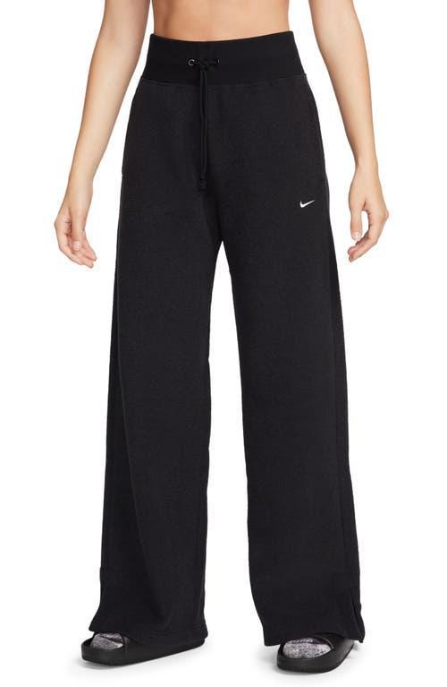 Women's Nike Sportswear Phoenix Plush High-Waisted Wide-Leg Cozy Fleece Pants  Product Image