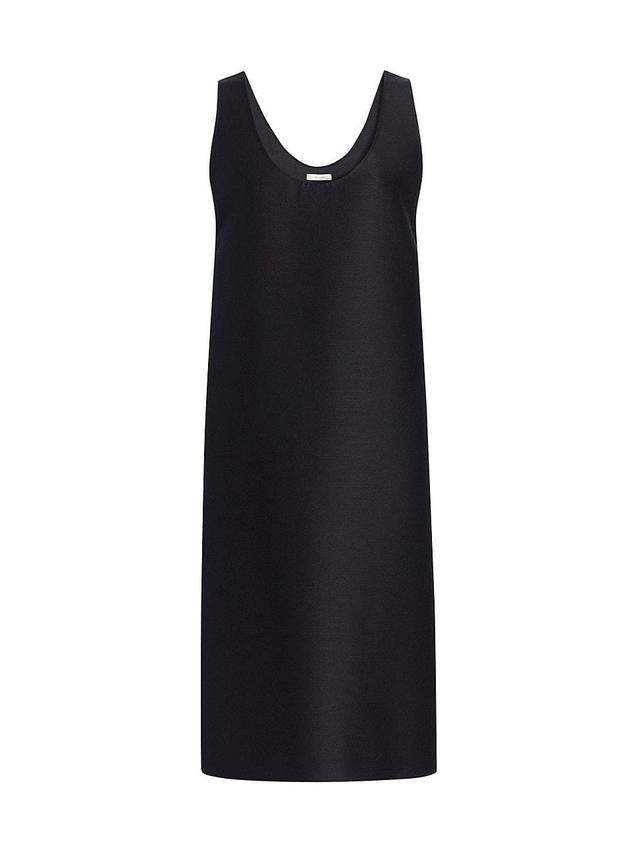 Womens Bumi Wool-Silk Sleeveless Midi-Dress Product Image