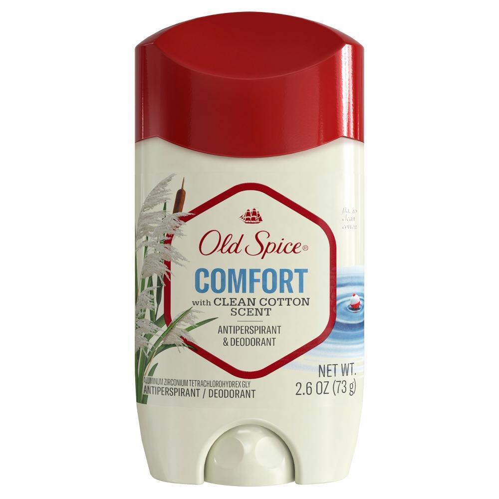 Old Spice Men's Antiperspirant & Deodorant - Comfort with Clean Cotton Scent - 2.6oz Product Image