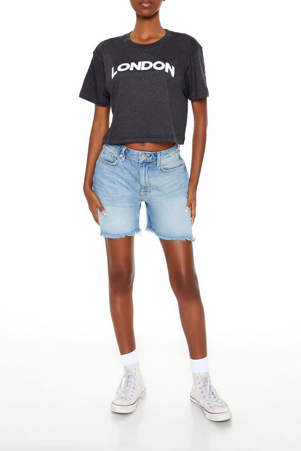 London Graphic Cropped Tee | Forever 21 Product Image