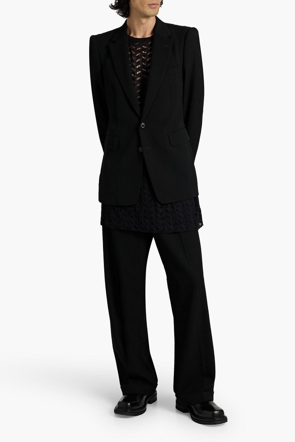 Wool-twill Blazer In Black Product Image