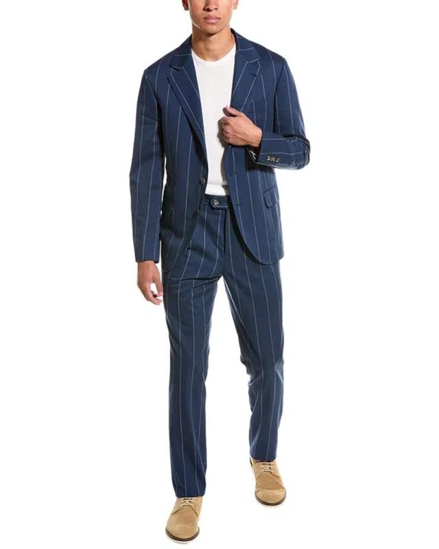 Wool-blend Suit In Blue Product Image