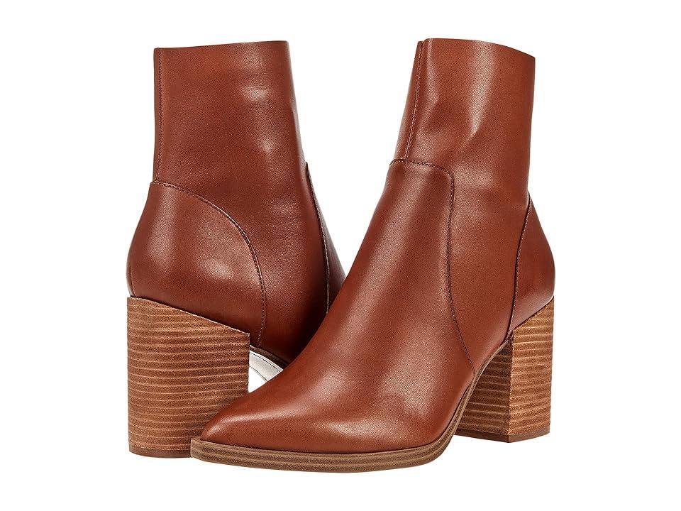 Steve Madden Calabria Bootie (Cognac Leather) Women's Shoes Product Image