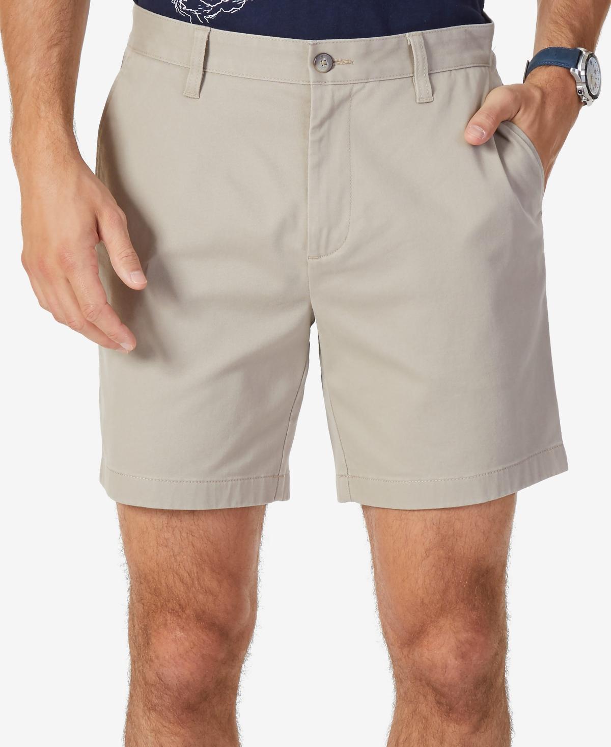 Nautica Stretch Twill Classic Fit Performance Deck Shorts (True Navy) Men's Shorts Product Image