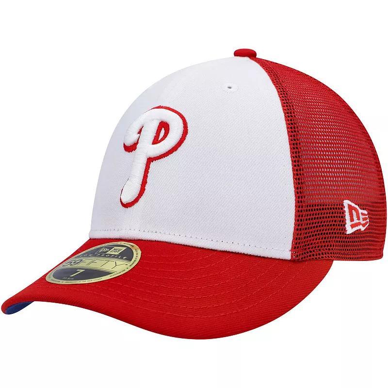 Mens New Era /Red Philadelphia Phillies 2023 On-Field Batting Practice Low Profile 59FIFTY Fitted Hat Product Image