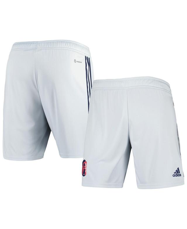 Mens adidas Gray St. Louis City SC 2023 Away AEROREADY Authentic Shorts Product Image