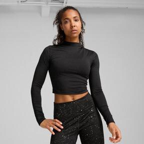 PUMA INTERGALACTIC Women's Long Sleeve Crop Top Product Image