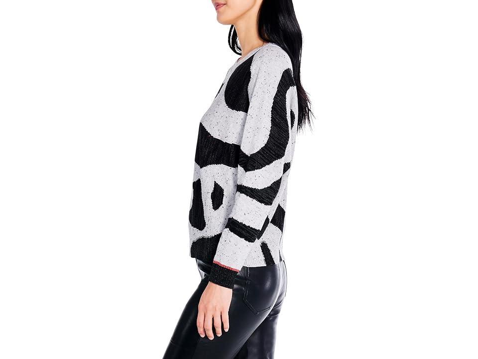 NIC+ZOE Petite Dusk Days Sweater Multi) Women's Clothing Product Image