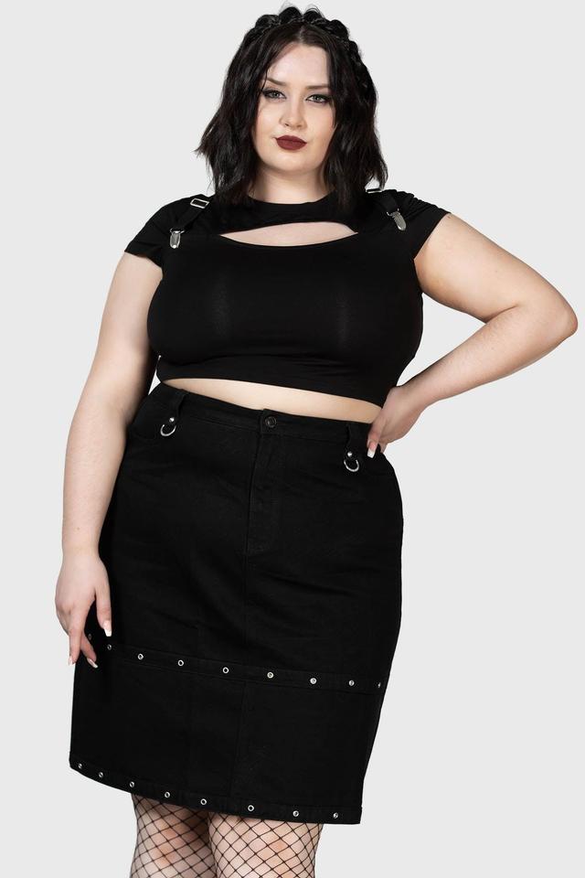 Punktured Skirt [PLUS] Female Product Image