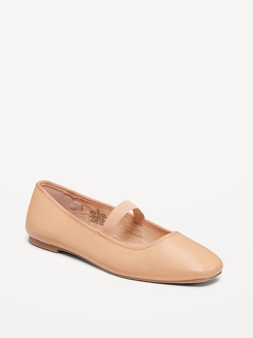 Mary Jane Square-Toe Ballet Flats product image