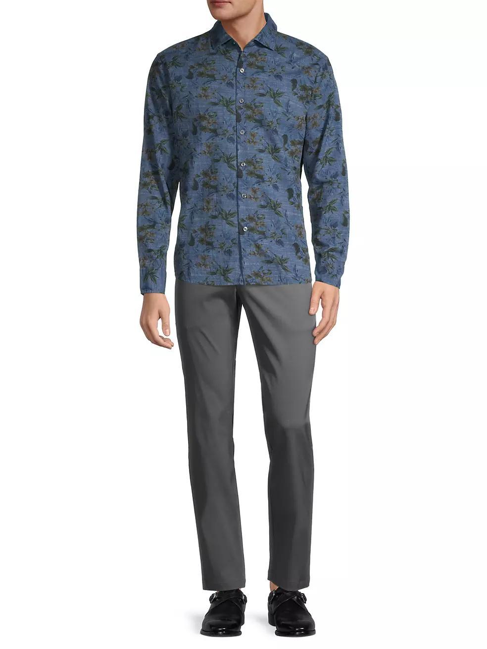 Lexington Floral Slim-Fit Shirt Product Image