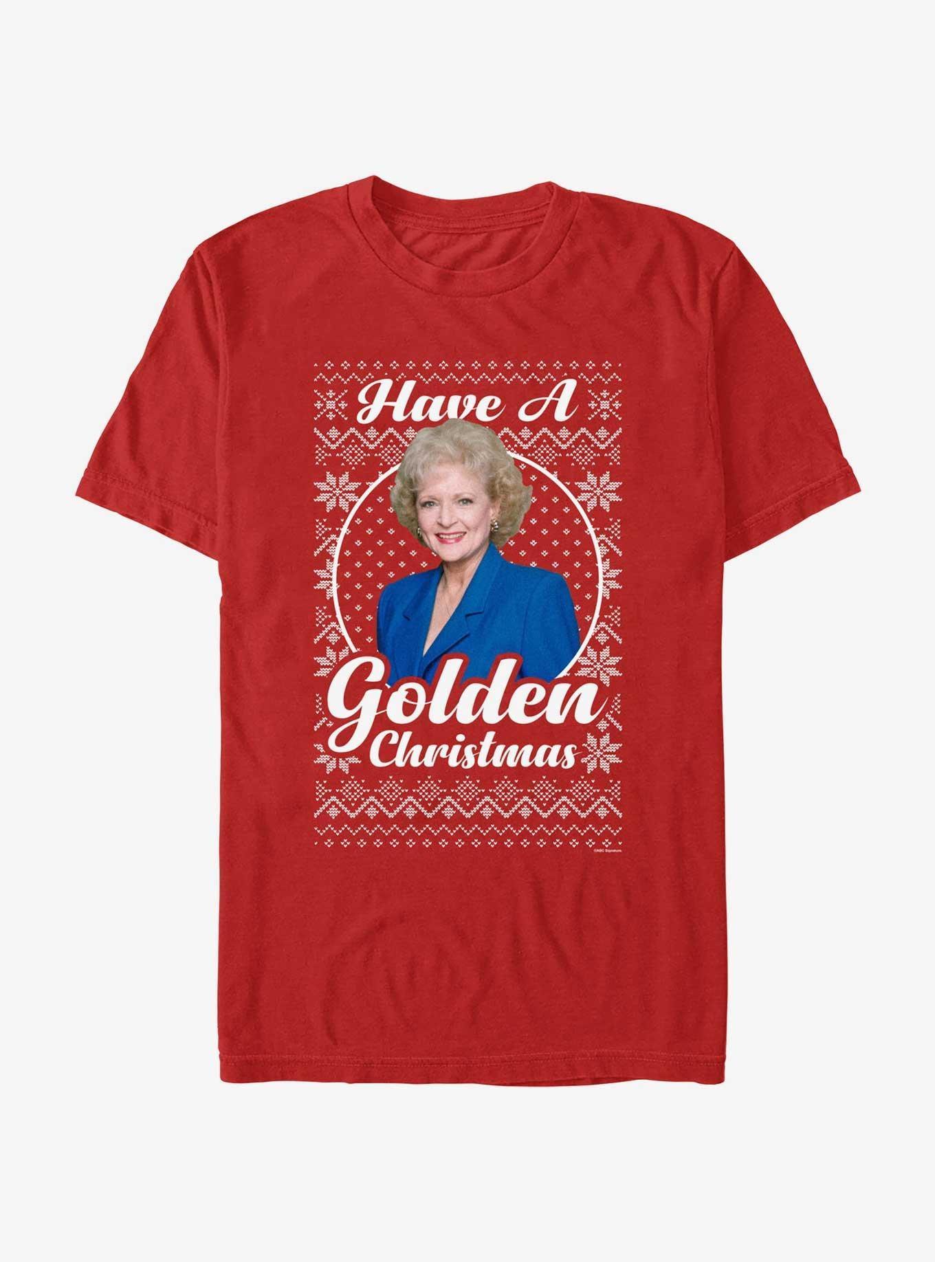 The Golden Girls Rose Ugly Christmas T-Shirt Product Image