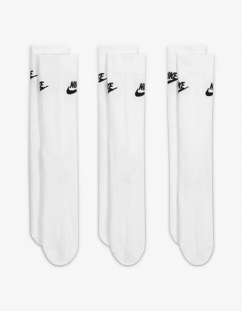 NIKE Sportswear Everyday Essential 3 Pack Mens Crew Socks Product Image