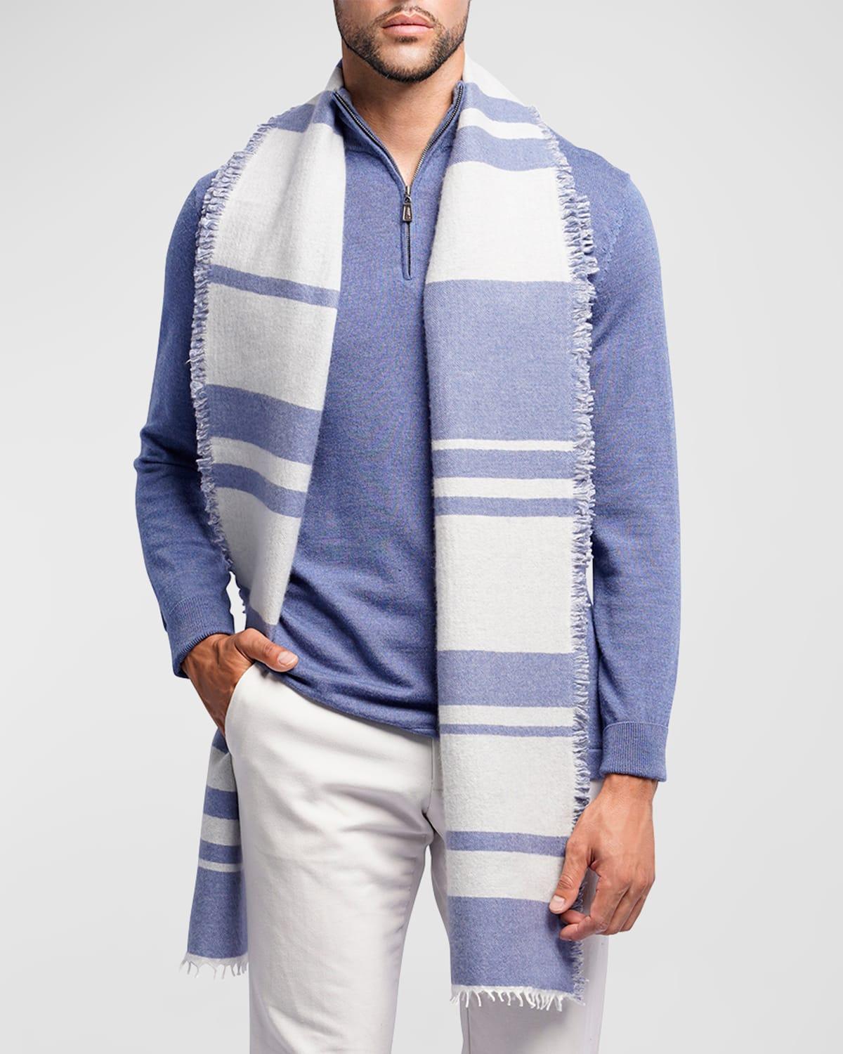 Men's Zuma Cashmere Multi-Stripe Scarf Product Image