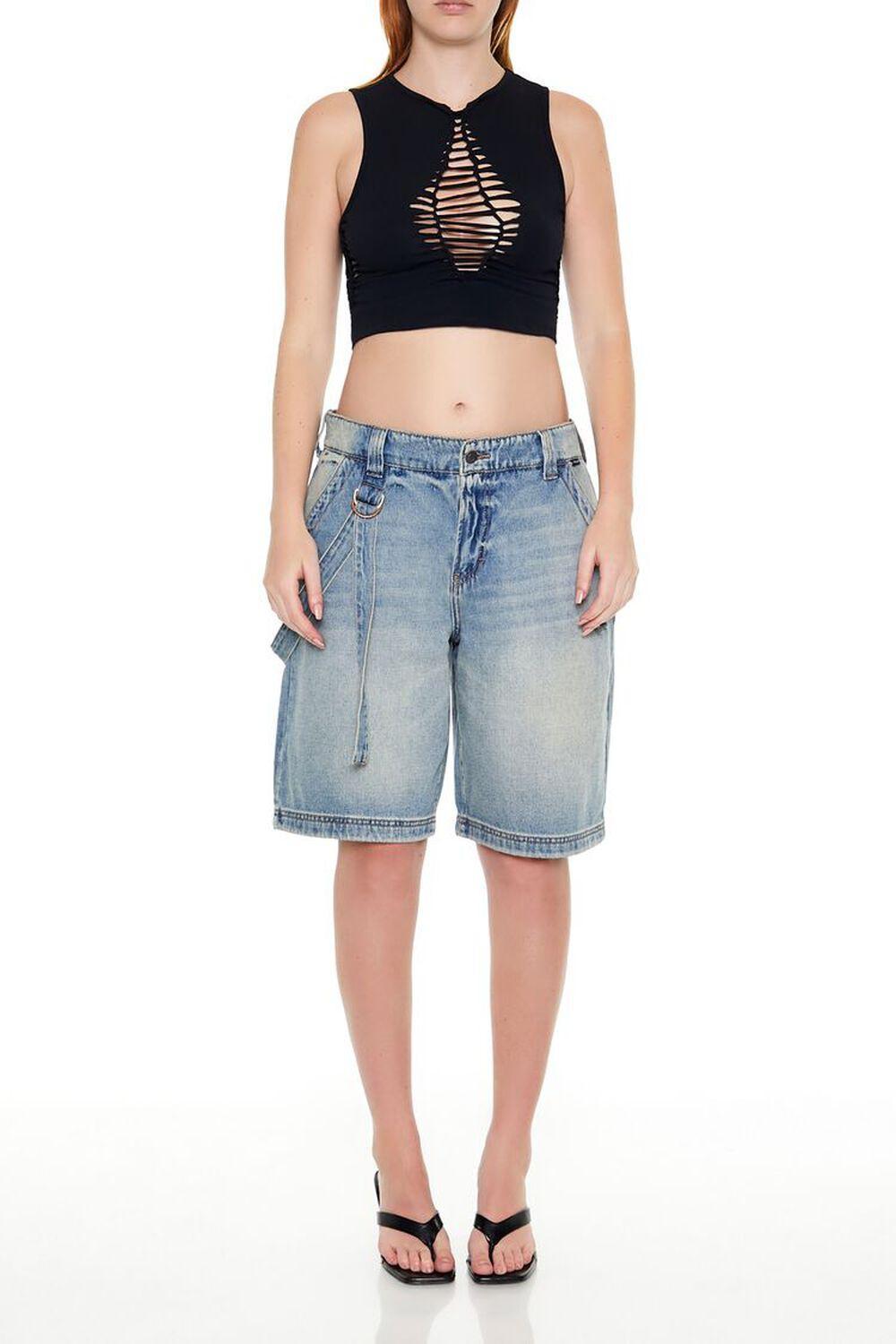 Cutout Cropped Tank Top | Forever 21 Product Image