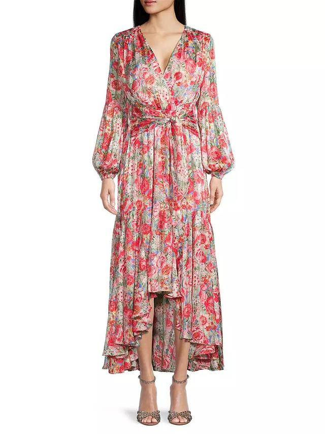 Makayla Floral High-Low Dress Product Image