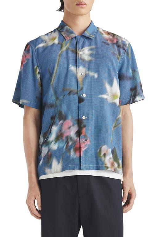 Mens Avery Floral Button-Front Shirt Product Image