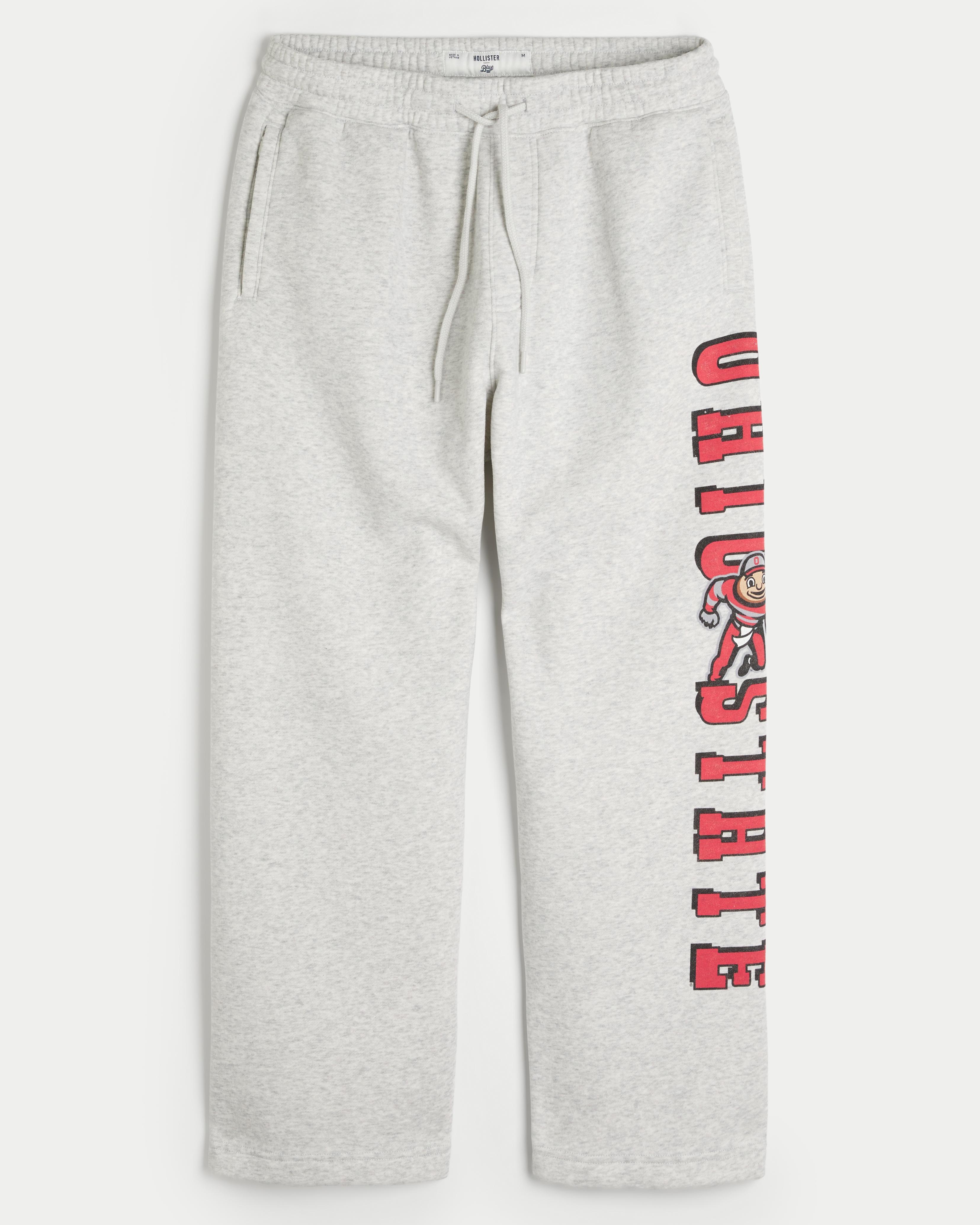 University of Wisconsin Badgers Graphic Baggy Sweatpants Product Image