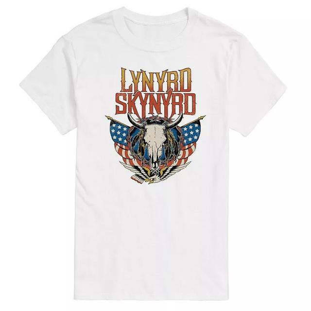 Big & Tall Lynyrd Skynyrd Steer Skull Graphic Tee, Mens Product Image