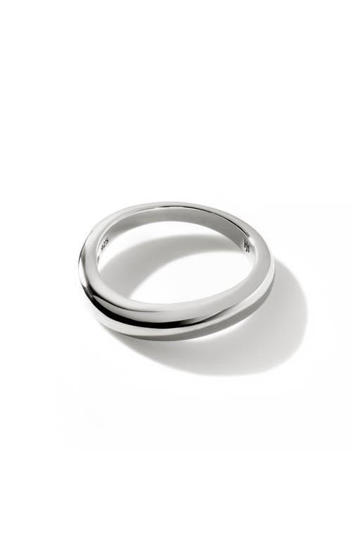 John Hardy Surf Sterling Silver Band Ring Product Image