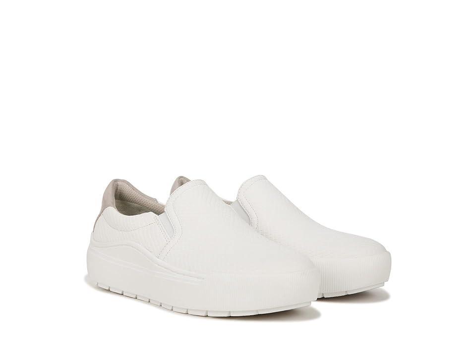 Dr. Scholls Time Off Slip On Womens Sneakers White Product Image