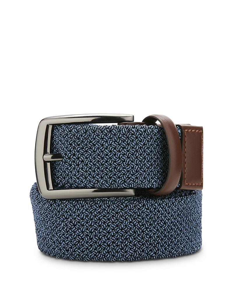 The Mens Store at Bloomingdales Mens Happy Blue Stretch Webbing Belt - 100% Exclusive Product Image