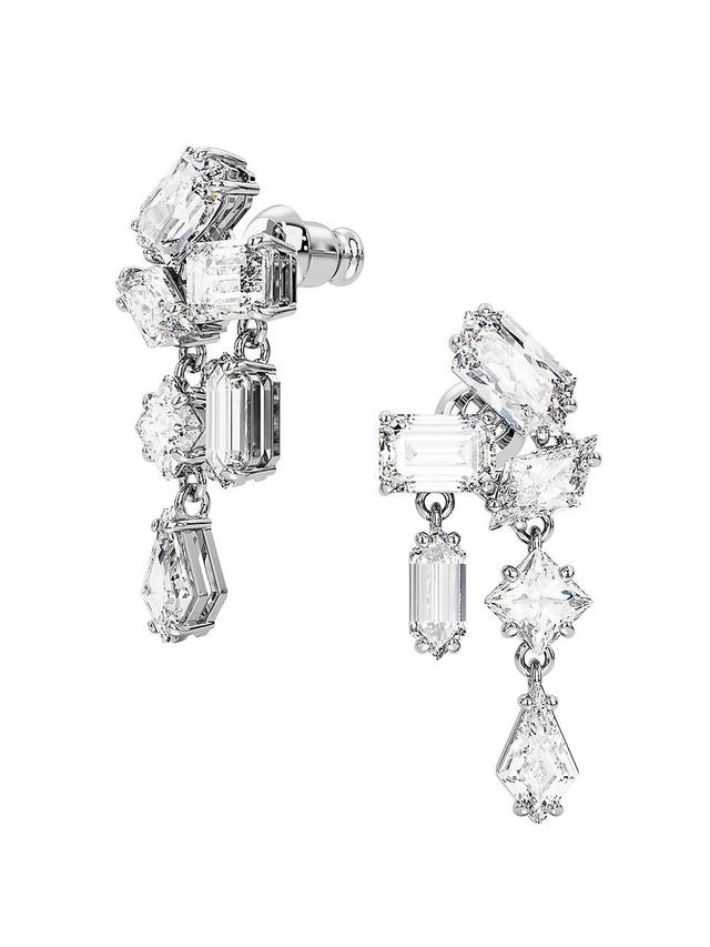 Mesmera Mix-Cut Crystal Drop Earrings Product Image