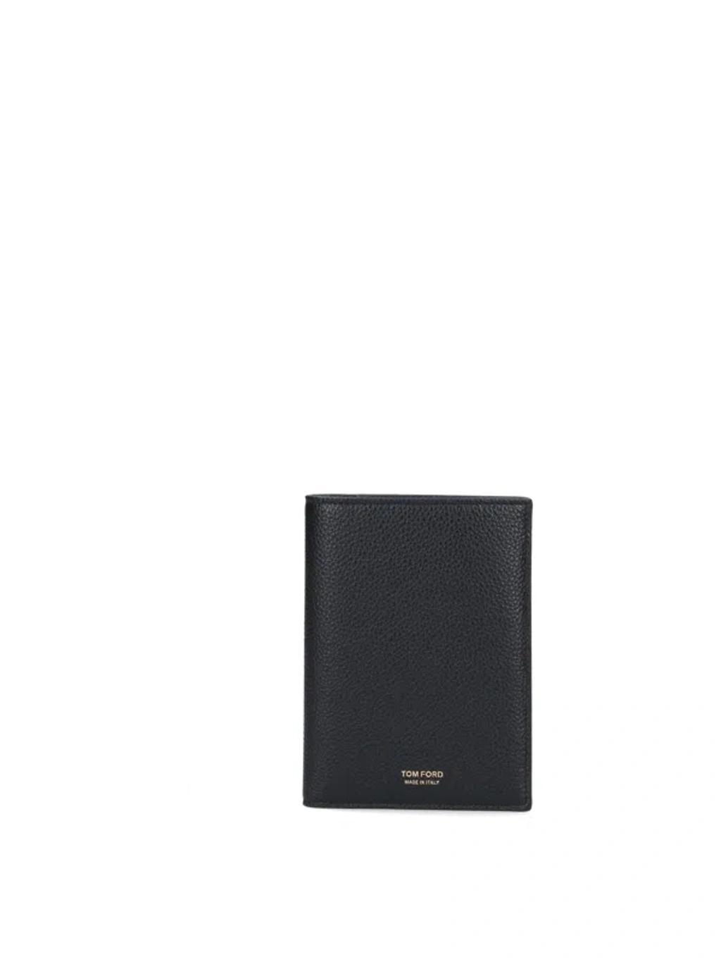 Logo Card Holder In Black Product Image